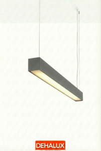 100cm 40w Antrasit Kasa Linear Led | Ofis, Mağaza, Ev, Otel, Plaza, Hastane Aydınlatma