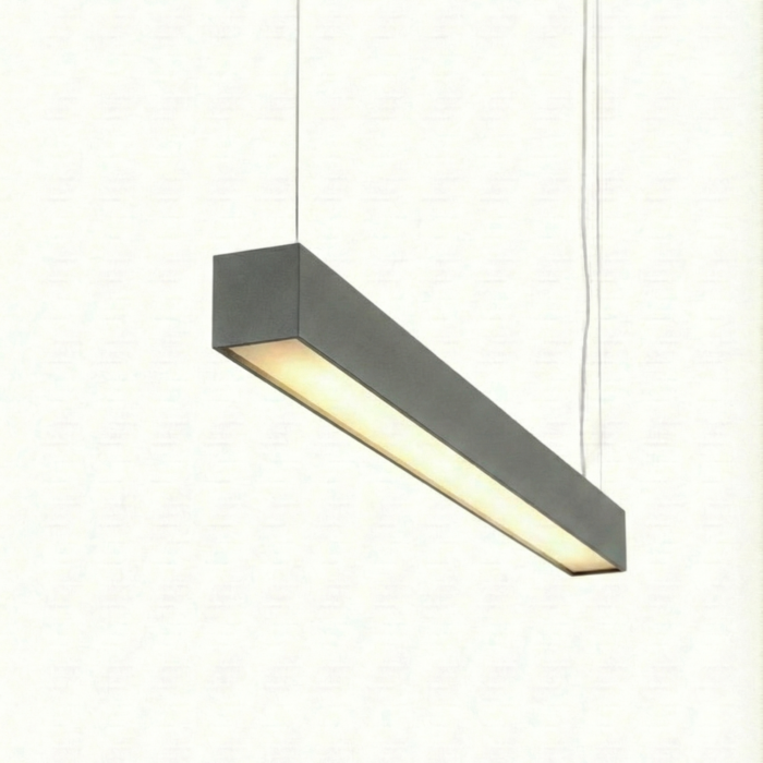 100cm 40w Antrasit Kasa Linear Led | Ofis, Mağaza, Ev, Otel, Plaza, Hastane Aydınlatma