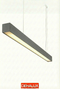 150cm 60w Antrasit Kasa Linear Led | Ofis, Mağaza, Ev, Otel, Plaza, Hastane Aydınlatma