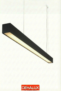 150cm 60w Siyah Kasa Linear Led | Ofis, Mağaza, Ev, Otel, Plaza, Hastane Aydınlatma