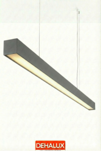 200cm 80w Antrasit Kasa Linear Led | Ofis, Mağaza, Ev, Otel, Plaza, Hastane Aydınlatma